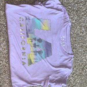 Purple LA shirt from Aeropostale